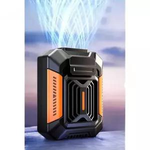 허리 부착형 냉풍기 벨트형 팬 오렌지 쿨링 용