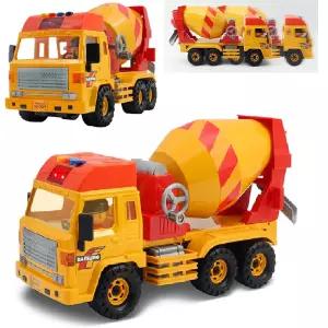 사운드 LED 후릭션기능 말하는 레미콘트럭 장난감차 상상력 아이완구 가성비