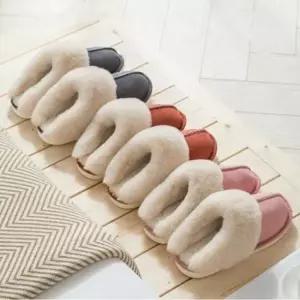 위데니 스웨이드 털 슬리퍼 털슬리퍼 털실내화 거실화 고급슬리퍼 양털슬리퍼 스웨이드 슬리퍼