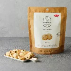 [셀링앤코] 바우와우 치킨칩쿠키 350g x1개 비만방지 오브에 구운 반려동물 고소함 오독오독한