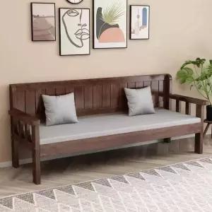 원목소파 4인용 원목쇼파 다인 벤치 아쿠아텍스 소파