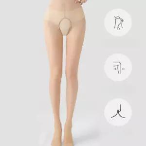 발고리형 Y존 오픈 골프스타킹 레깅스 밑트임 스타킹 밑트임스타킹