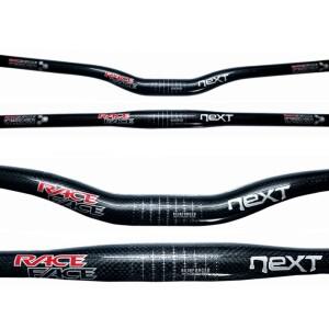 레이스 페이스 NEXT 3K 광택 카본 핸들 바 플랫/라이즈 자전거 산악 31.8x600/620/640/660/680/700/720/740