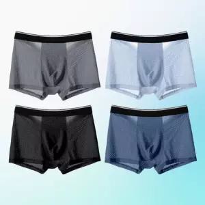 신축성 시원한 남성 팬티 통기성 아이스 방수 팬티