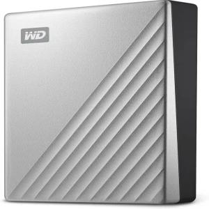 WD 6TB Mac Silver용 My Passport Ultra 미니 외장 하드 드라이브 랜섬웨어에 대한 방어 기능이 있는 백업