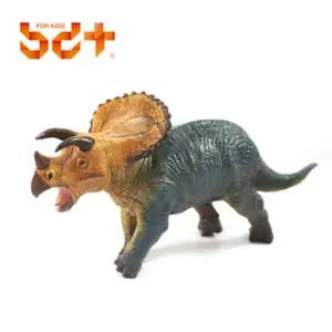 소프트 공룡 피규어 모형 인형 트리케라톱스완구 학습 규어 장난감 어린이 어린이어