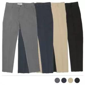 기본중에 기본 남성 9부 슬랙스