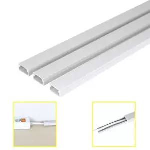 사각몰딩-화이트 20mmX1M 전선작업 사무실 쫄대 케이블정리 배선정리 가정용몰딩 1WD940285