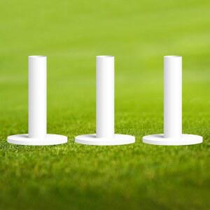 핑거 텐 골프 고무 티 드라이빙 레인지 가치 3/4 팩, 혼합 또는 동일한 크기 1.5 u2019 2.25 2.75 3 내구성 연습 매트가 볼을 잘 잡아줍니다