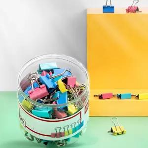 다용도 서류집게 A4 중이 집게 문서 클립 대형 중형