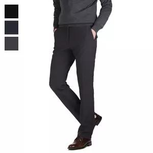 [리빌모아]남자 겨울 밴딩스판 면바지 골프팬츠 기모 정장바지 LV-SPK-703-1 그레이