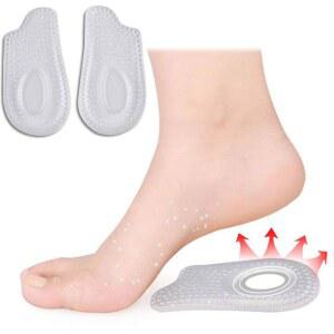 젤 힐 패드, 자가 접착식 과립 마사지 컵 편안한 발 뒤꿈치 충격 흡수 지지 쿠션 내마모 하이힐 깔창, 및 마찰 방지를 위한 보호제