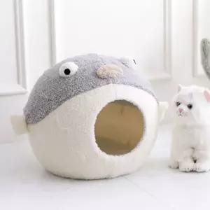 ( )캣하우스 숨바꼭질 방석 고양이집 동굴 가구 고양이겨울집 대형