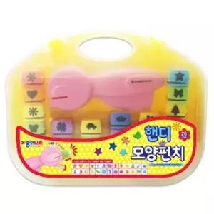 다이어리꾸미기 핸디 모양 펀치 세트 26개입 1P 카드 다꾸 스크랩북킹