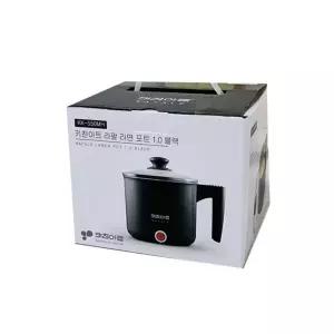 블랙 1.0 라팔 라면 포트티포트 무선 전기 커피 미니 휴대용