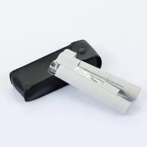 100배율 LED 포켓 현미경/스마트/간이/관찰경/카메라/미니/핸드/안구/가정용/어린이/고배율/확대/관찰