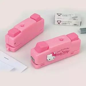 스템플러 헬로키티 스테플러 펀칭기 스테펀 1P 사무용 서류철
