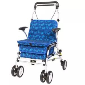 고령자용 어르신 외출 여행 쇼핑 다목적 실버카 보조 보행기 부모님 노인카트
