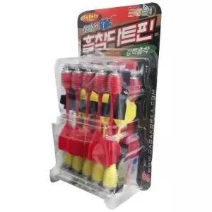 강력 흡착 다트게임 다트 촉 팁 다트핀 리필 15P 안전/게임/가정용/가족/소품/게임용/다트볼/스포츠/교구