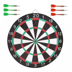 양면 다트판 다트핀 6개 세트 벽걸이형 바늘 핀다트/캠핑/놀이/용품/스포츠/게임/다트/게임기/체육/교구