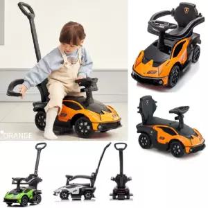 돌아기 자동차 3in1 람보르기니 푸쉬 붕붕카 돌선물 전신운동 성장촉진 유치원