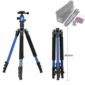 캐논 EOS RP 삼각대 트래블러 접사 볼헤드SK-Q555블루 카메라삼각대 DSLR삼각대 트래블러삼각대