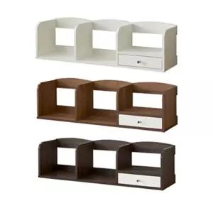 실속형 책꽂이 80 서랍형 1P 책상 사무실 책 정리대 책상책꽂이 원목책꽂이 책꽂이정리함