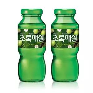 웅진 초록매실 180mL 24병 자연은 과일 과즙음료 주스