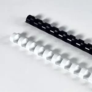 서류스프링 플라스틱링 12mm 100개 2P 사무 문서 제본 스프링