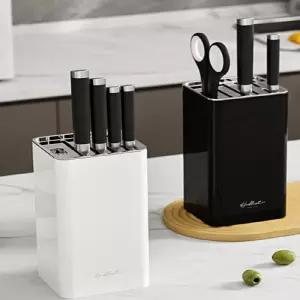 싱크대칼꽂이 스탠드형 칼블럭 주방칼꽂이 칼꽂이 다용도 원형칼꽂이 심플한