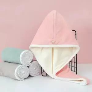 머리수건 극세사 타올 빨리말리는 헤어 드라이 건조모자