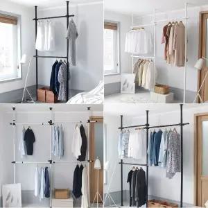 25파이 기둥식 행거 고정식 기둥행거 헹거 행거모음 옷걸이걸이대 옷걸이보관대 생활잡화