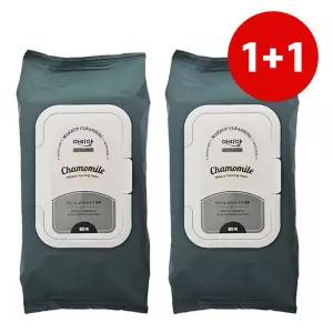 아띠앙 1+1 클렌징티슈 캡형 80매 약산성 클렌징시트 클렌징용품 휴대용클렌징티슈 클렌징워터티슈