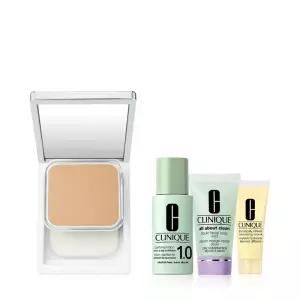 크리니크 이븐 베터 파우더 메이크업 워터베일 SPF27 PA++++ 10g 리필+케이스디럭스 3종 증정