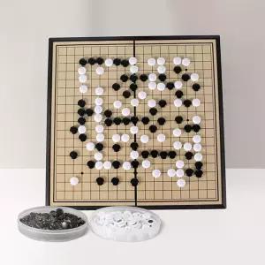 휴대용 자석 바둑판 세트 만 14세 이상 사용 37cm 바둑판세트 게임 문방구 바둑 자석바둑판