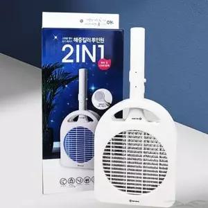 해충킬러 투인원 벌레퇴치기 충전식모기채 기 포충기 WED096A