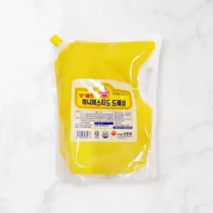 VDF 오뚜기 머스타드 2Kg허니머드레싱 터드 머소스 머양념 허니머