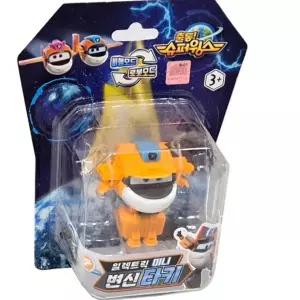 슈퍼윙스 시즌8 일렉트릭 미니 타키 변신 로봇 로보트 장난감 어린이 선물