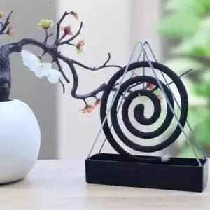 휴대용 삼각형 모기향 받침대 모기향 연소기 WED30FA