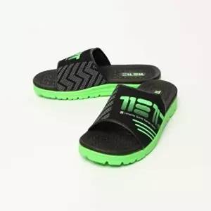 [셀러허브 패션]형광 로고장식 캐주얼슬리퍼 국산 키높이 여성슬리퍼