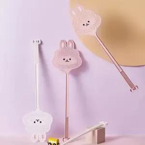 (큰손할인) 토끼파리채 모기 채 초파리 벌레 퇴치기 WEDEE96