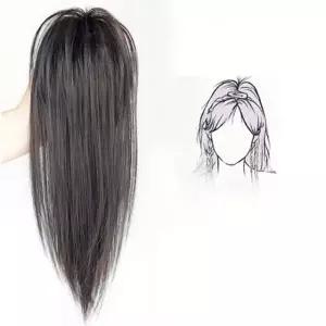 반묶음 부분가발 집게가발 헤어피스 여성 긴머리 가발