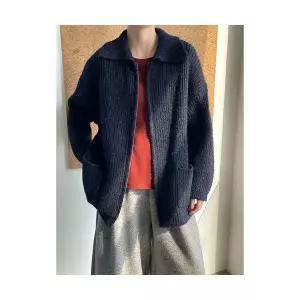 여성 잠바 집업 야구 항공 점퍼 도천 가을 겨울 터틀넥 니트 스웨터 보송보송 도톰 코트 MF4