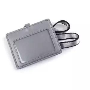 카드지갑 목걸이 가로형 그레이 카드홀더 명함 명찰 WF0C53F