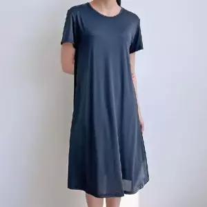 가로줄 여름 원피스 데일리 홈웨어 반팔 롱 원피스 WEEB7F9