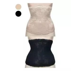 허리 뱃살 보정 레이스 복대 얇은 보정속옷 WEEB644