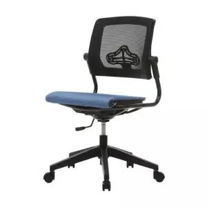 에어쿨회전의자(B) 블랙 사무용 메쉬의자 허리받침 WEEBB25