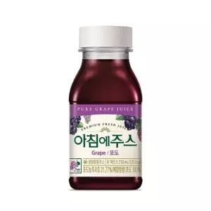 서울우유 아침에주스 포도 210ml x 24입