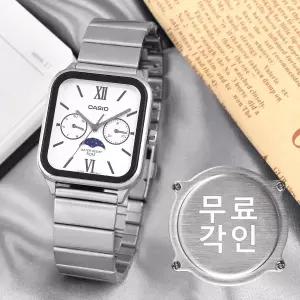 [카시오]무료각인 카시오 MTP-M305D-7A2 카플워치 남자메탈시계 d