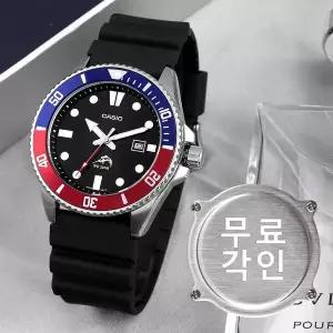 [카시오]무료각인 카시오 MDV-106B-1A2 스포츠 남자우레탄시계 d
